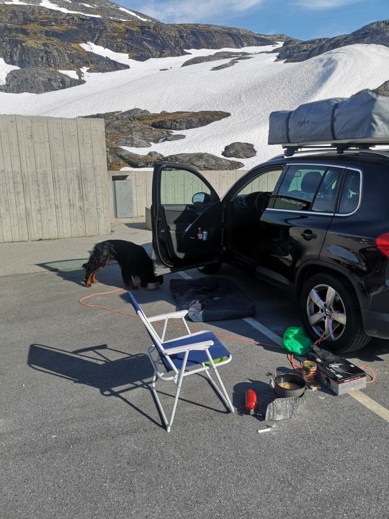 Thule tepui Explorer taktelt i romsdalen